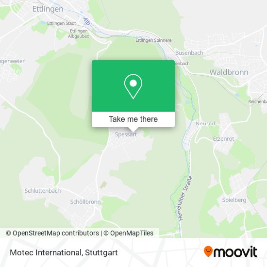 Карта Motec International