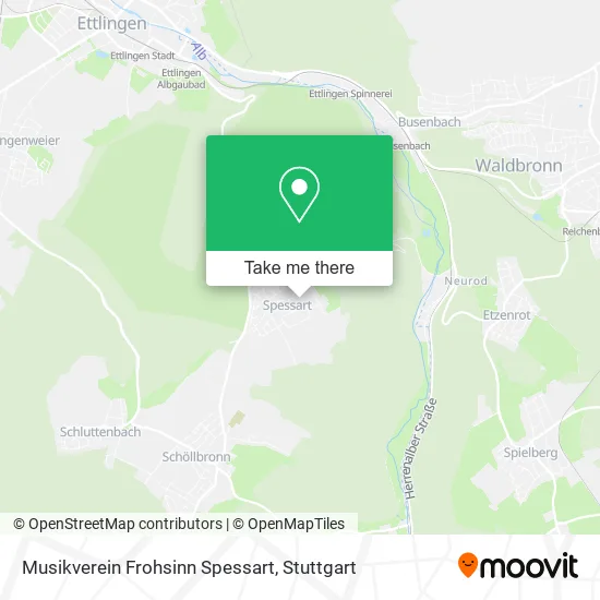 Карта Musikverein Frohsinn Spessart