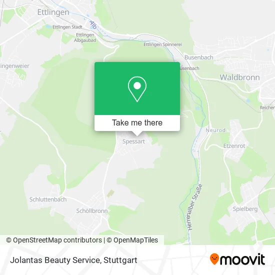 Карта Jolantas Beauty Service