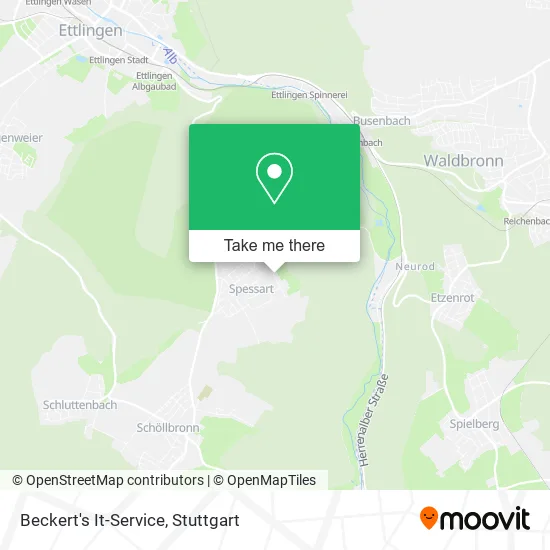 Карта Beckert's It-Service