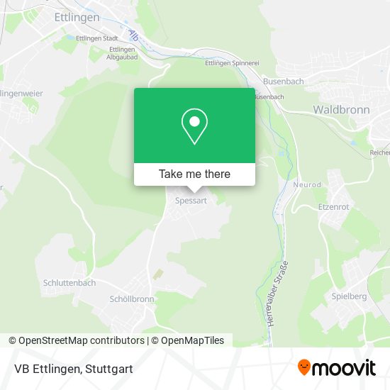 Карта VB Ettlingen