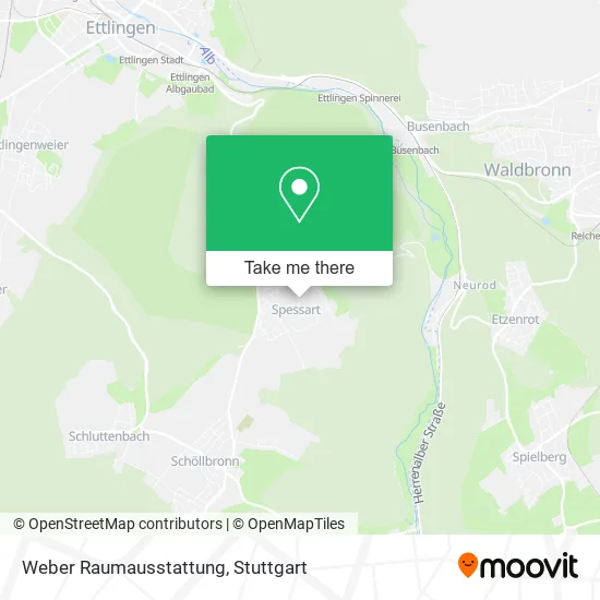 Карта Weber Raumausstattung
