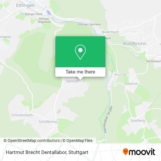 Hartmut Brecht Dentallabor map