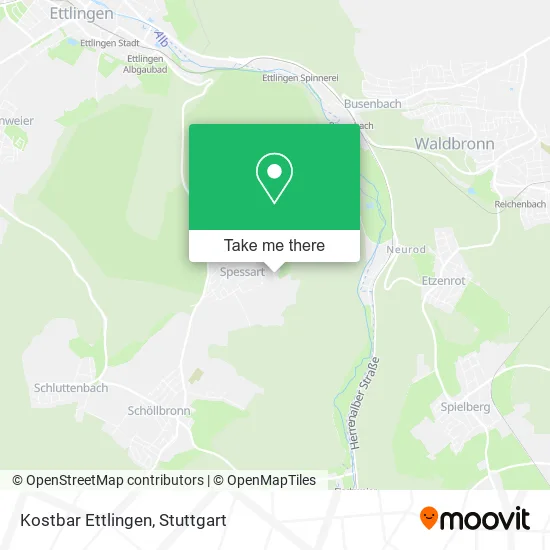 Карта Kostbar Ettlingen