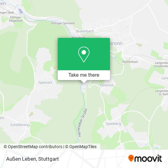 Außen Leben map