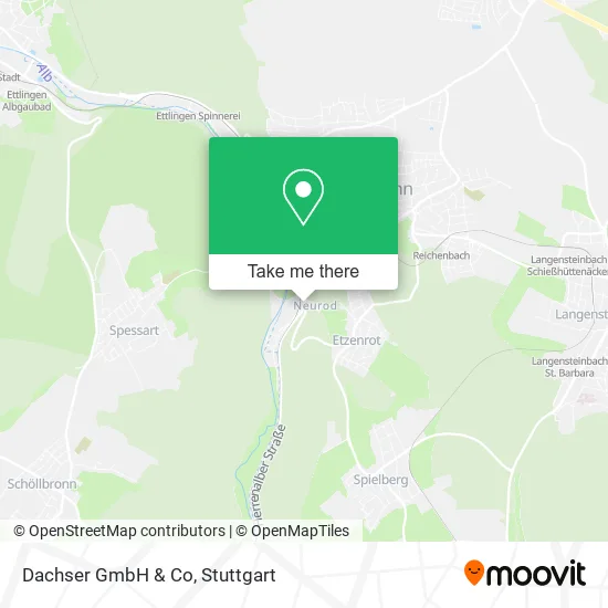 Карта Dachser GmbH & Co