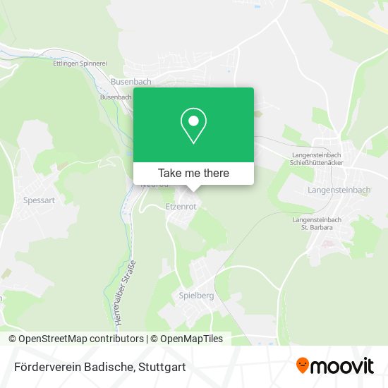 Förderverein Badische map