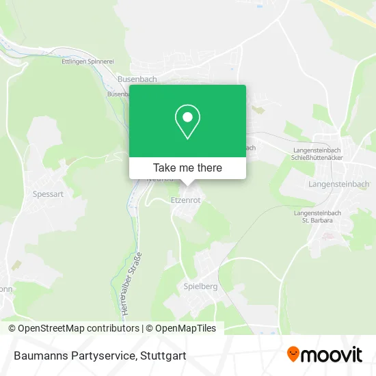 Карта Baumanns Partyservice