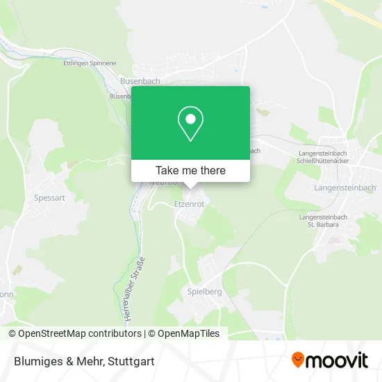 Карта Blumiges & Mehr