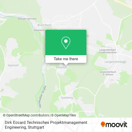 Карта Dirk Eccard Technisches Projektmanagement Engineering