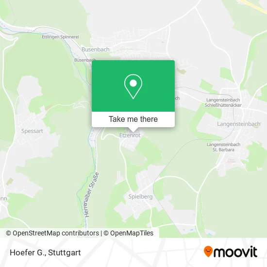 Карта Hoefer G.