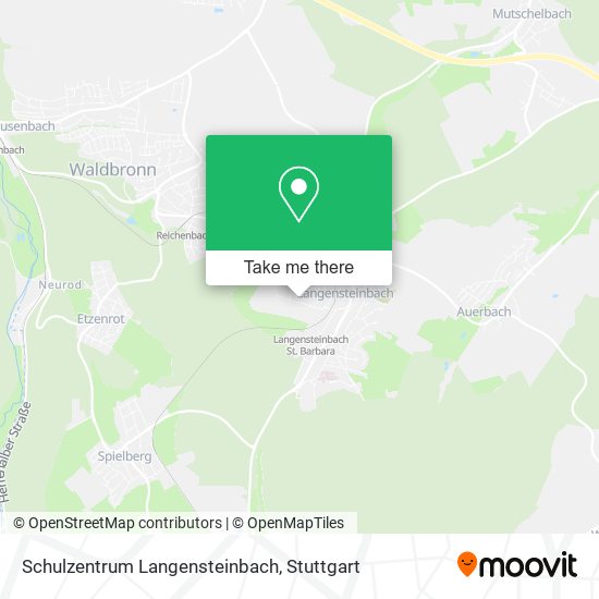 Schulzentrum Langensteinbach map