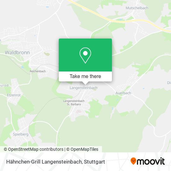 Hähnchen-Grill Langensteinbach map