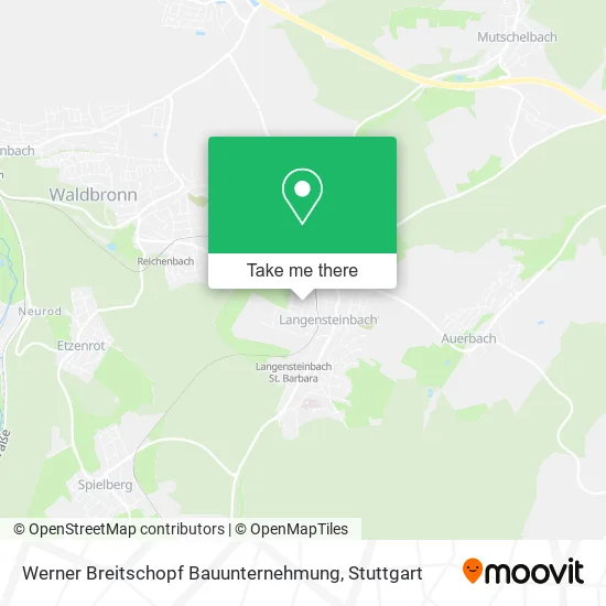 Карта Werner Breitschopf Bauunternehmung