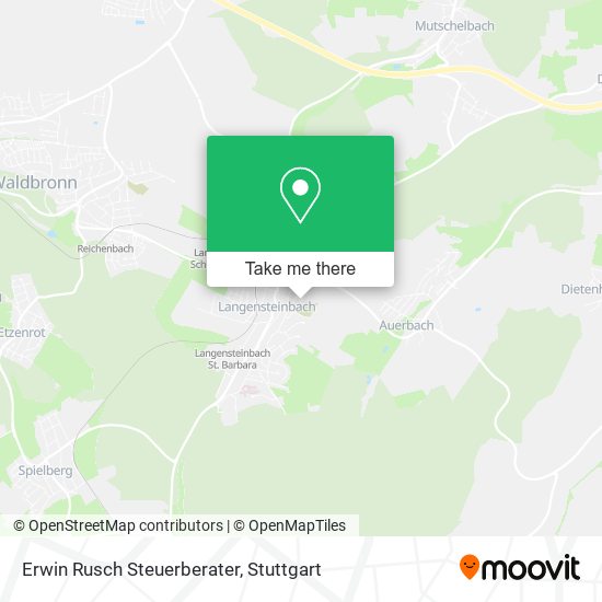 Erwin Rusch Steuerberater map