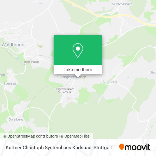 Карта Küttner Christoph Systemhaus Karlsbad