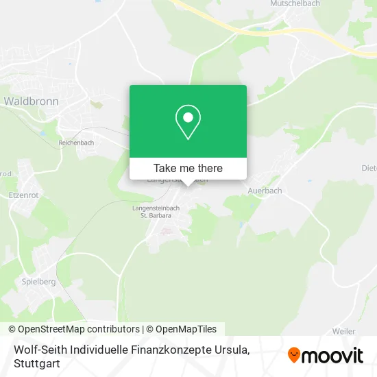 Карта Wolf-Seith Individuelle Finanzkonzepte Ursula