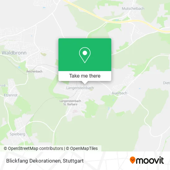 Карта Blickfang Dekorationen