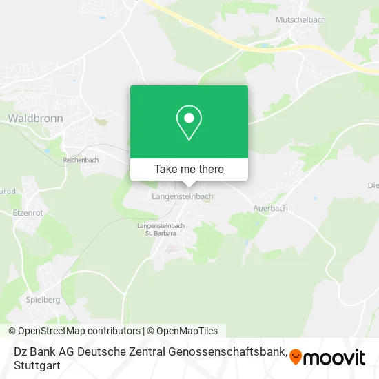 Карта Dz Bank AG Deutsche Zentral Genossenschaftsbank