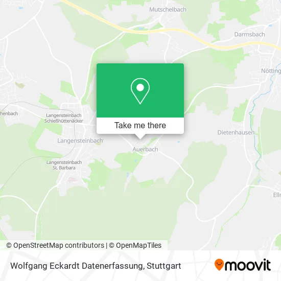 Карта Wolfgang Eckardt Datenerfassung