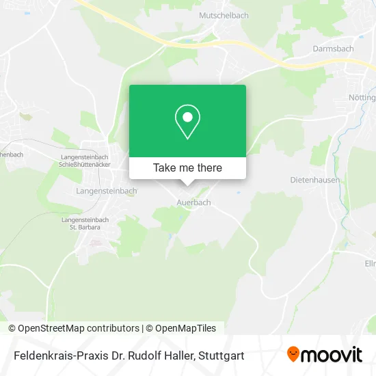 Карта Feldenkrais-Praxis Dr. Rudolf Haller