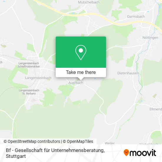 Карта Bf - Gesellschaft für Unternehmensberatung