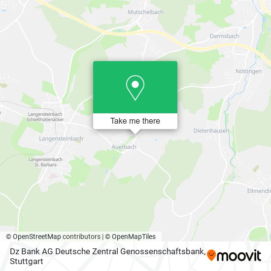 Dz Bank AG Deutsche Zentral Genossenschaftsbank map