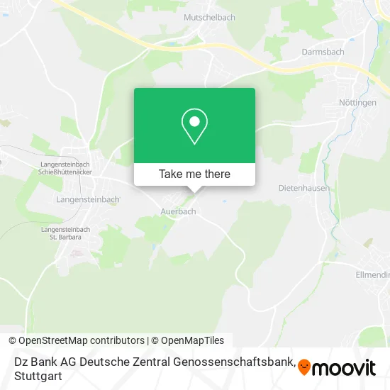 Карта Dz Bank AG Deutsche Zentral Genossenschaftsbank