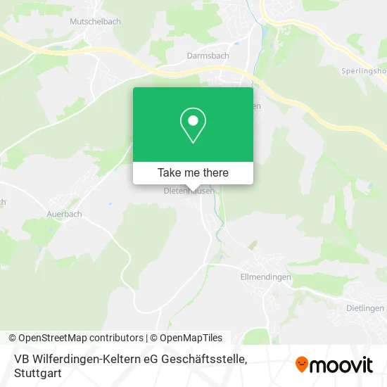 Карта VB Wilferdingen-Keltern eG Geschäftsstelle