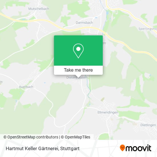 Hartmut Keller Gärtnerei map