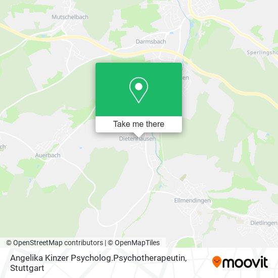 Angelika Kinzer Psycholog.Psychotherapeutin map