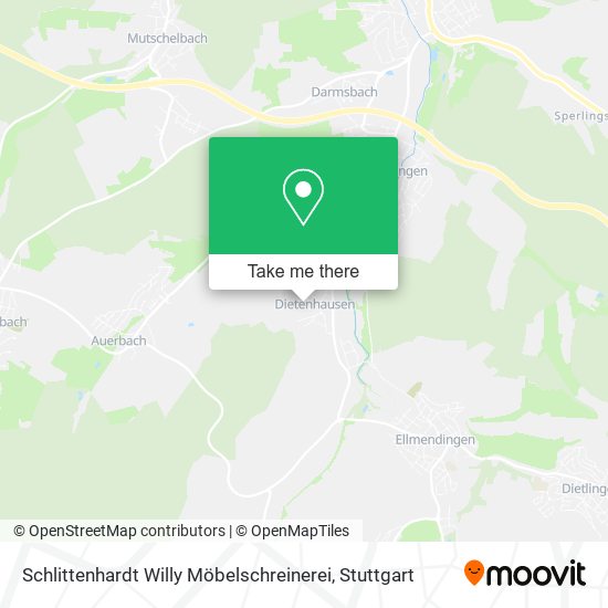 Schlittenhardt Willy Möbelschreinerei map