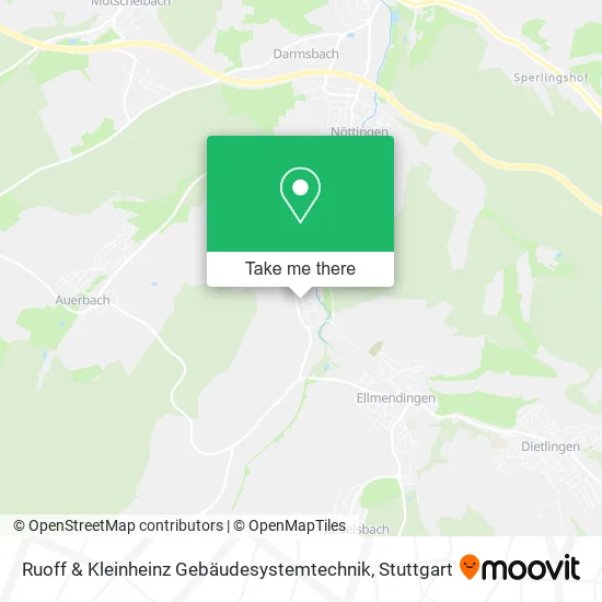 Карта Ruoff & Kleinheinz Gebäudesystemtechnik