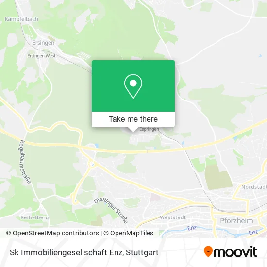 Карта Sk Immobiliengesellschaft Enz