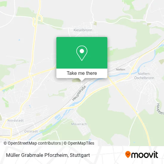 Карта Müller Grabmale Pforzheim