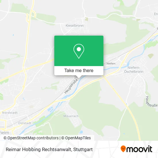 Карта Reimar Hobbing Rechtsanwalt