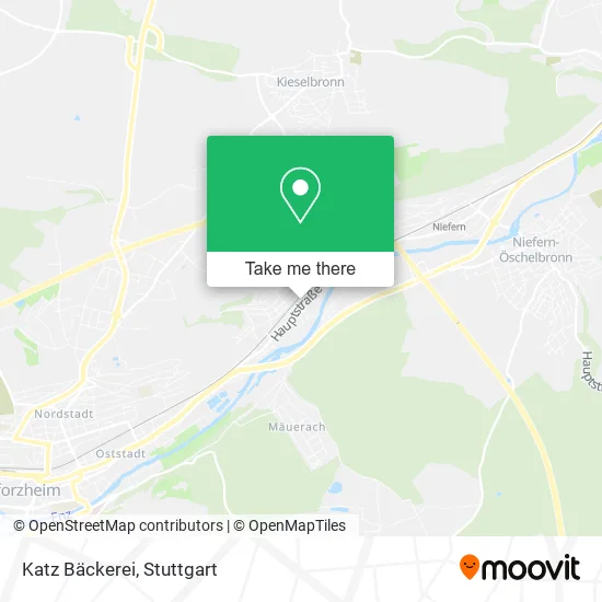 Карта Katz Bäckerei