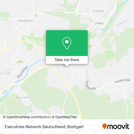 Карта Executives Network Deutschland