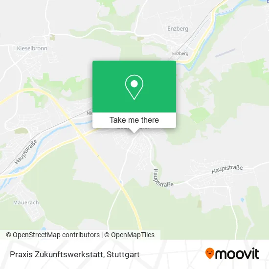 Карта Praxis Zukunftswerkstatt