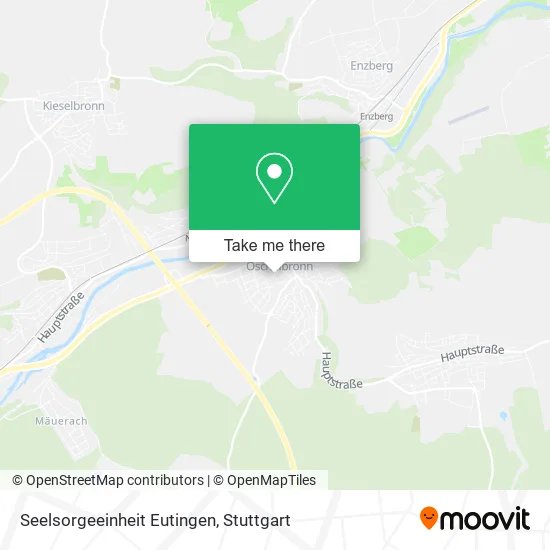 Карта Seelsorgeeinheit Eutingen