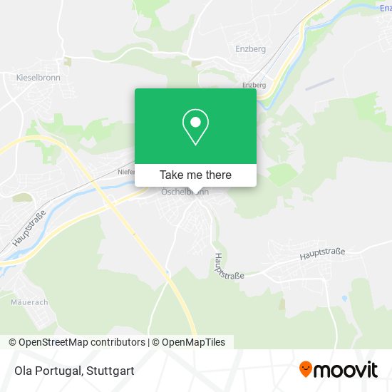 Ola Portugal map