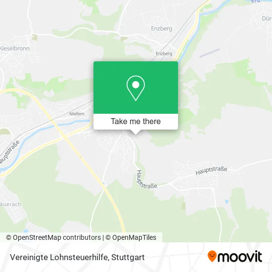 Карта Vereinigte Lohnsteuerhilfe