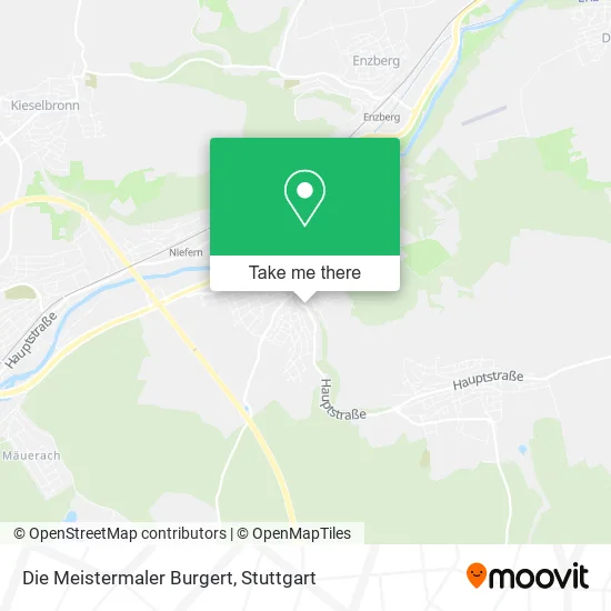 Карта Die Meistermaler Burgert