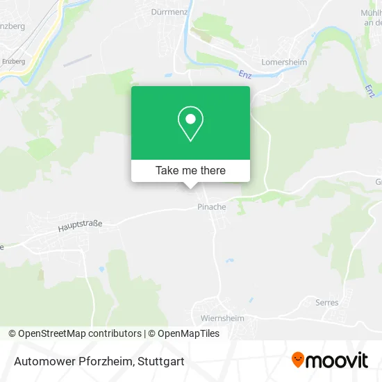 Карта Automower Pforzheim