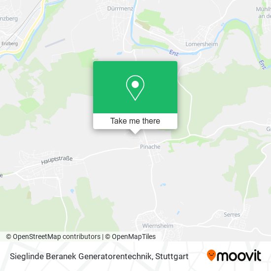 Карта Sieglinde Beranek Generatorentechnik