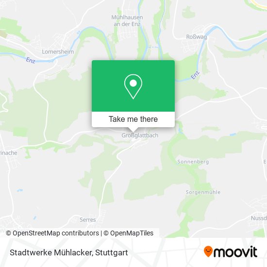 Stadtwerke Mühlacker map