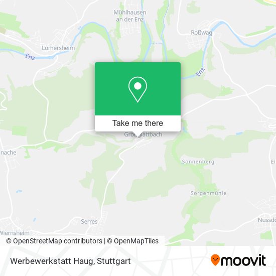 Карта Werbewerkstatt Haug