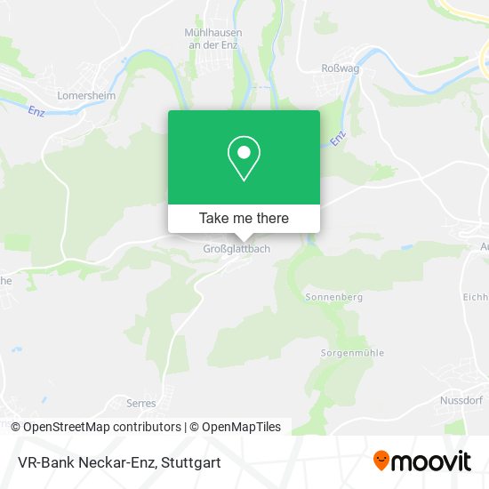 Карта VR-Bank Neckar-Enz