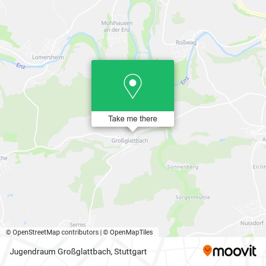 Jugendraum Großglattbach map