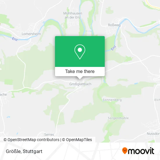Карта Größle